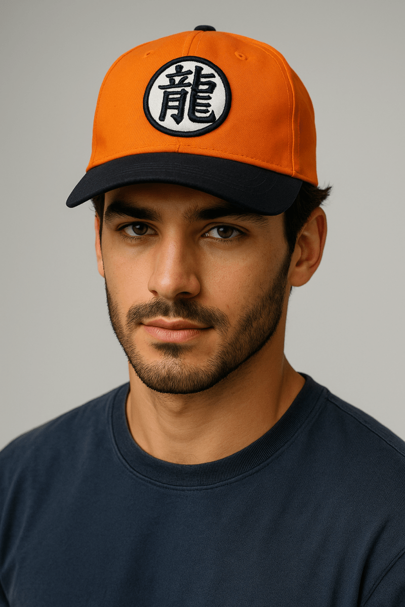 JOCKEY UNISEX AJUSTABLE DRAGON BALL NARANJO – ESTILO URBANO Y VENTILACIÓN PERFECTA LI004N0024