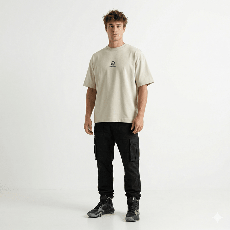 POLERA MANGA CORTA OVERSIZE ARENA I6000N0341