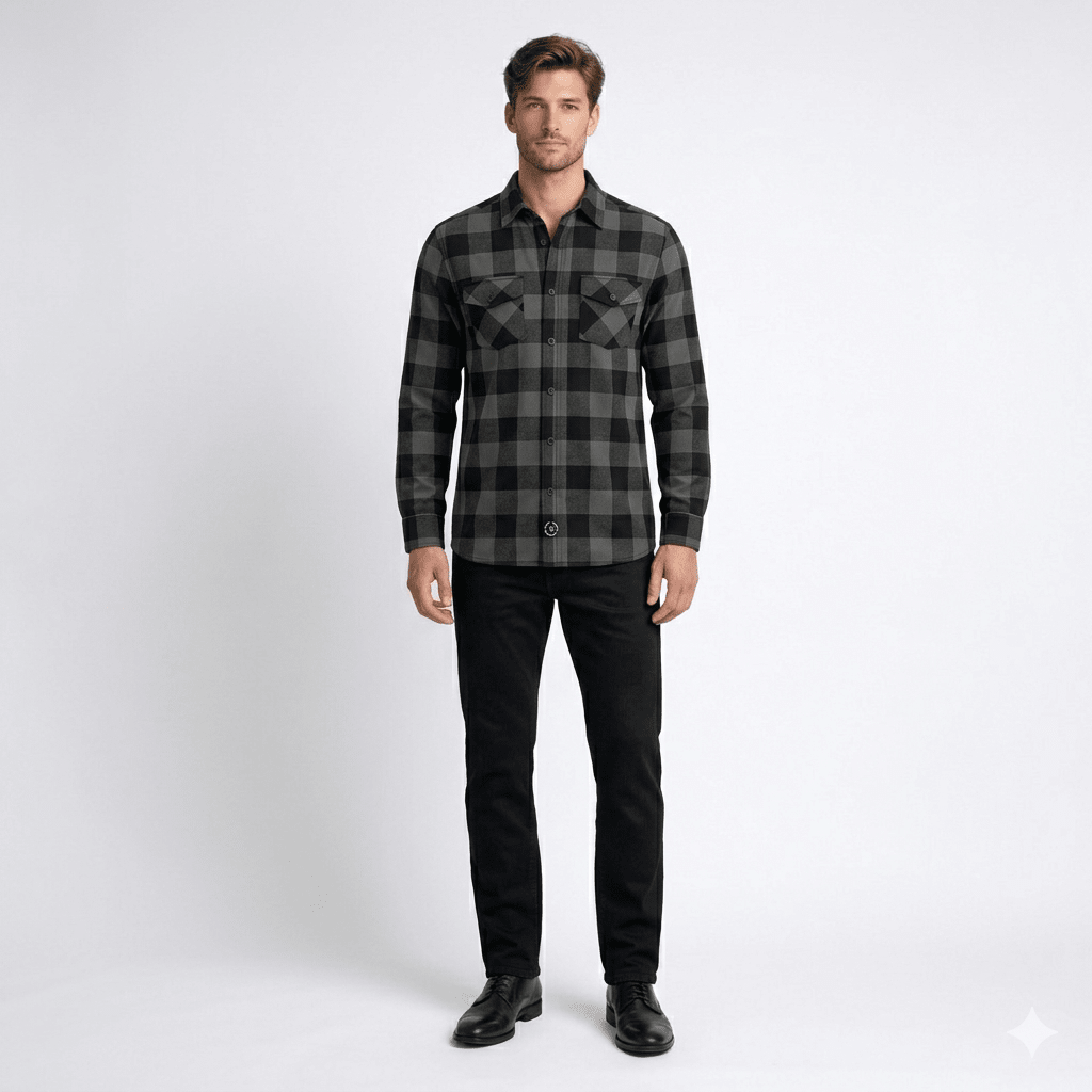 CAMISA MANGA LARGA LEÑADORA CARBON I6000N0051