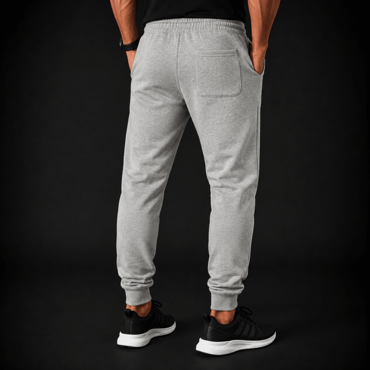 JOGGER FRANELA CARDADA GRIS LI000N0032