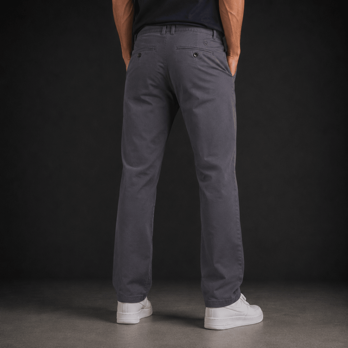 PANTALON CHINO GRIS I6000N0042