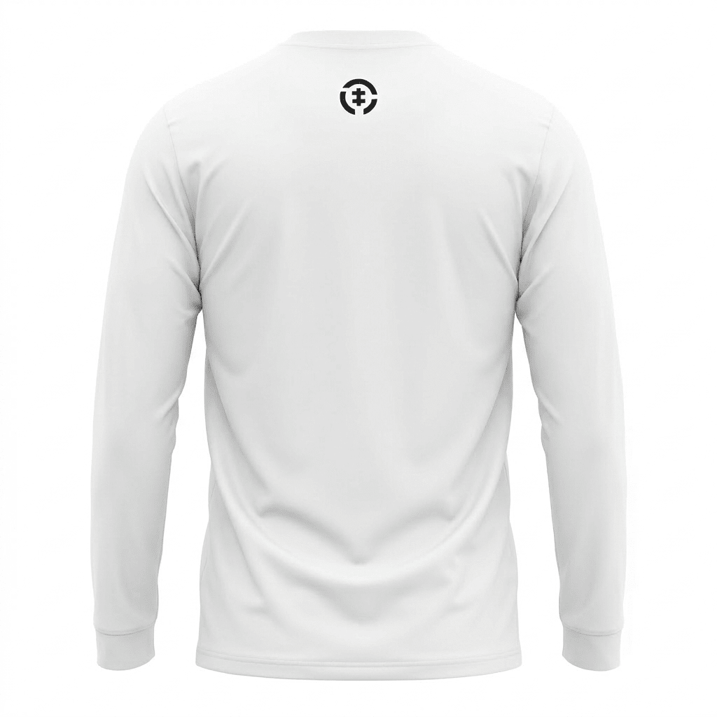 POLERA MANGA LARGA ESTAMPADA BLANCO - VOLLEYBALL I6000N0014
