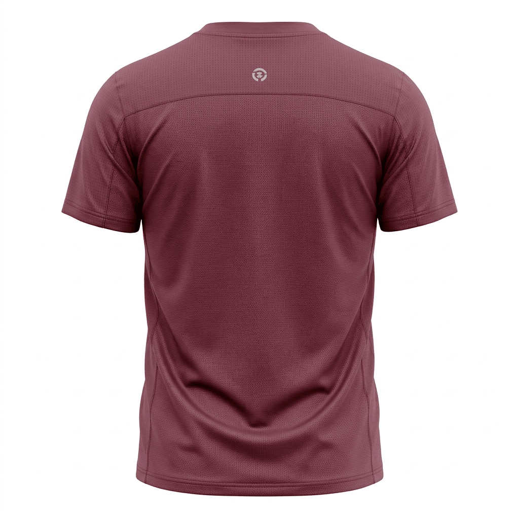 POLERA MANGA CORTA TÉCNICA Y SPORT ROJO BAYA LI001N0544