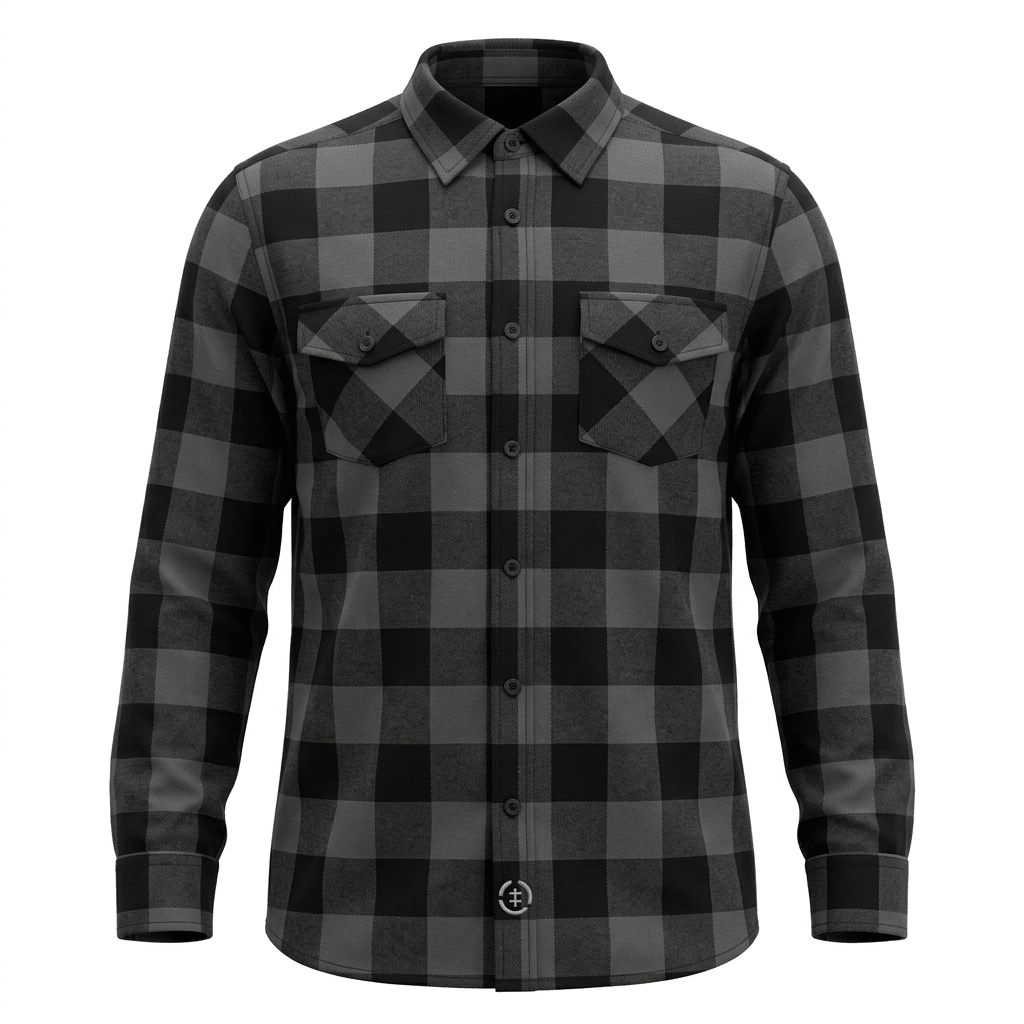 CAMISA MANGA LARGA LEÑADORA CARBON I6000N0053
