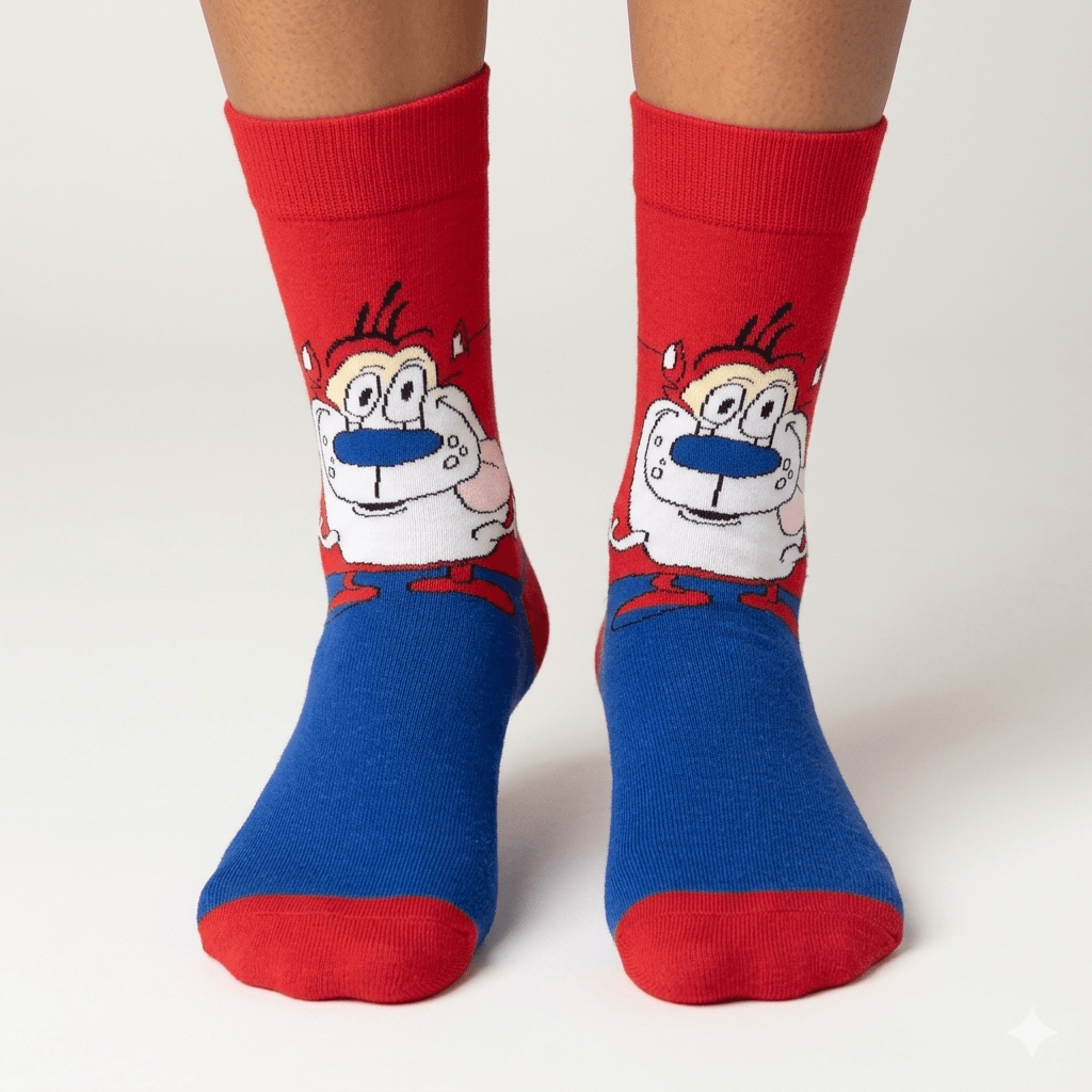 CALCETINES ANIMADOS PARA HOMBRE Y MUJER 