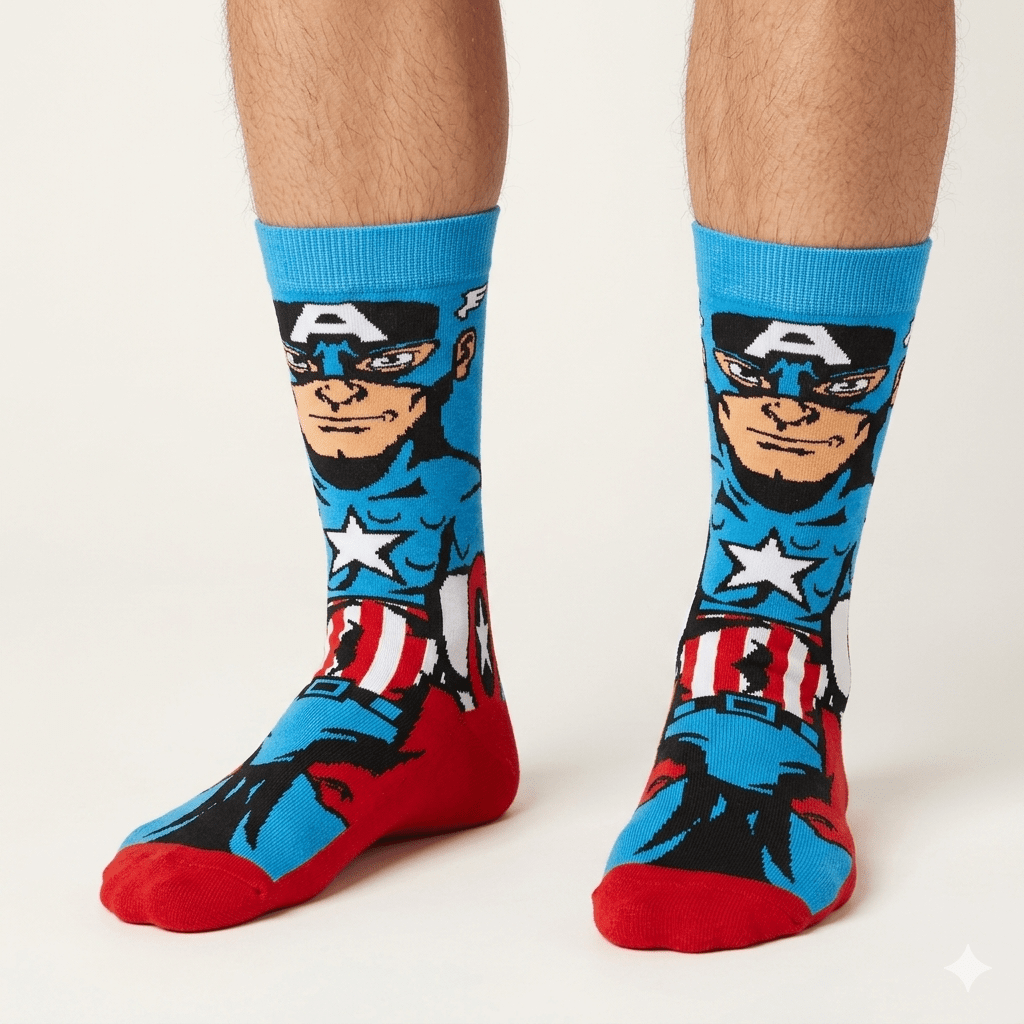 CALCETINES ANIMADOS PARA HOMBRE Y MUJER 