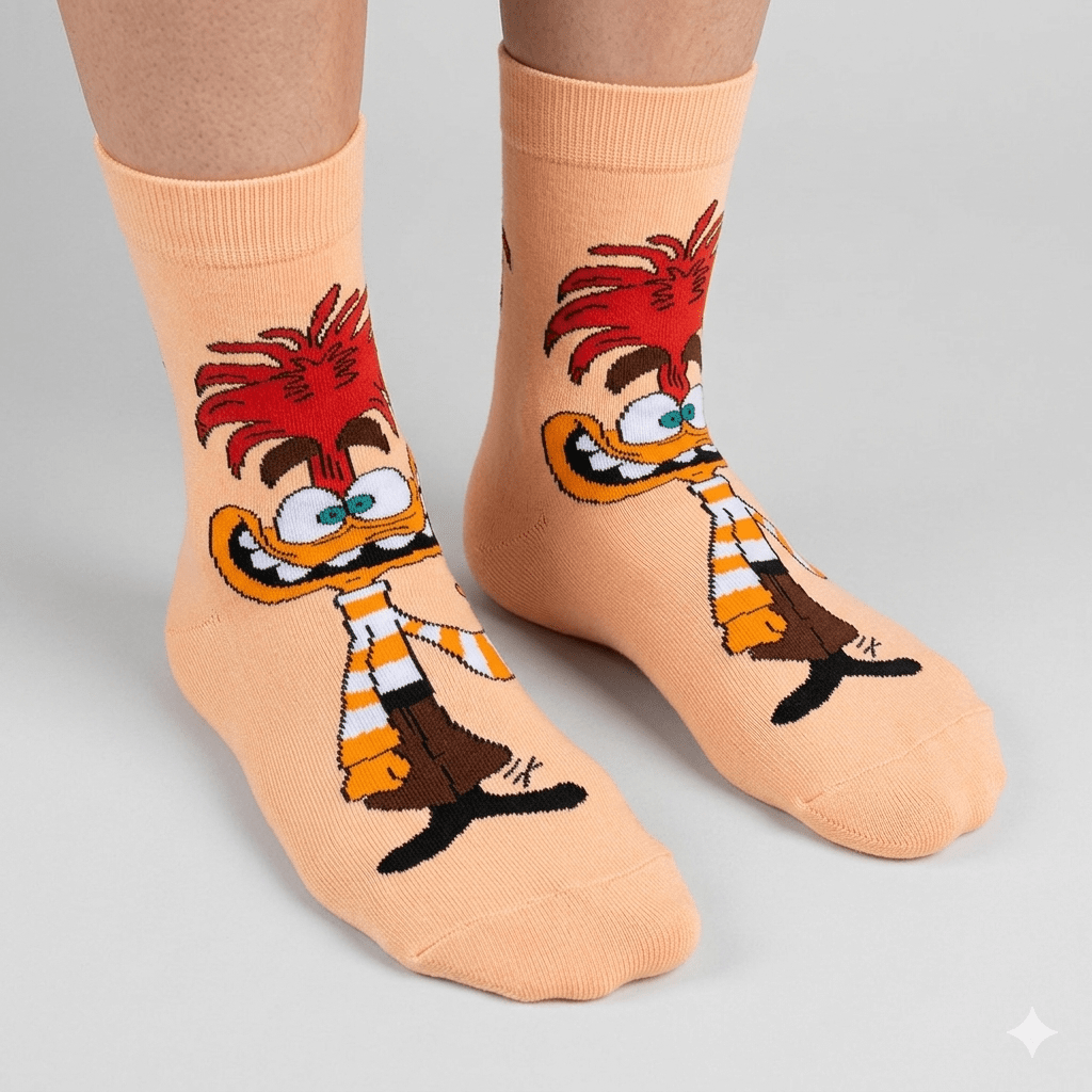 CALCETINES ANIMADOS PARA HOMBRE Y MUJER 