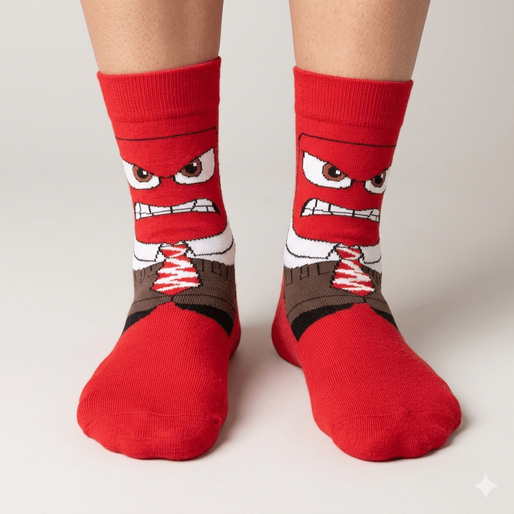 CALCETINES ANIMADOS PARA HOMBRE Y MUJER 