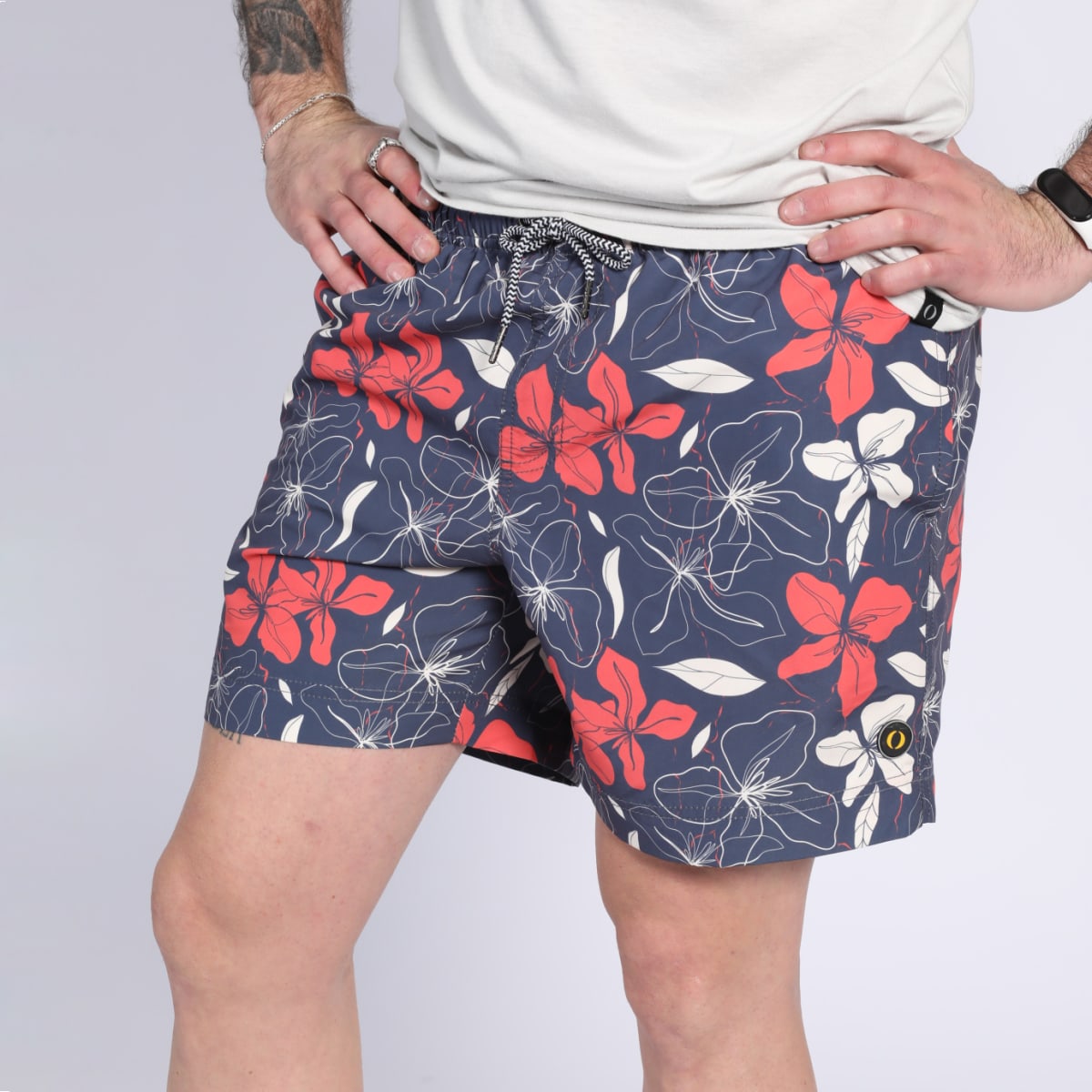 TRAJE DE BAÑO ESTAMPADO V3011N0011