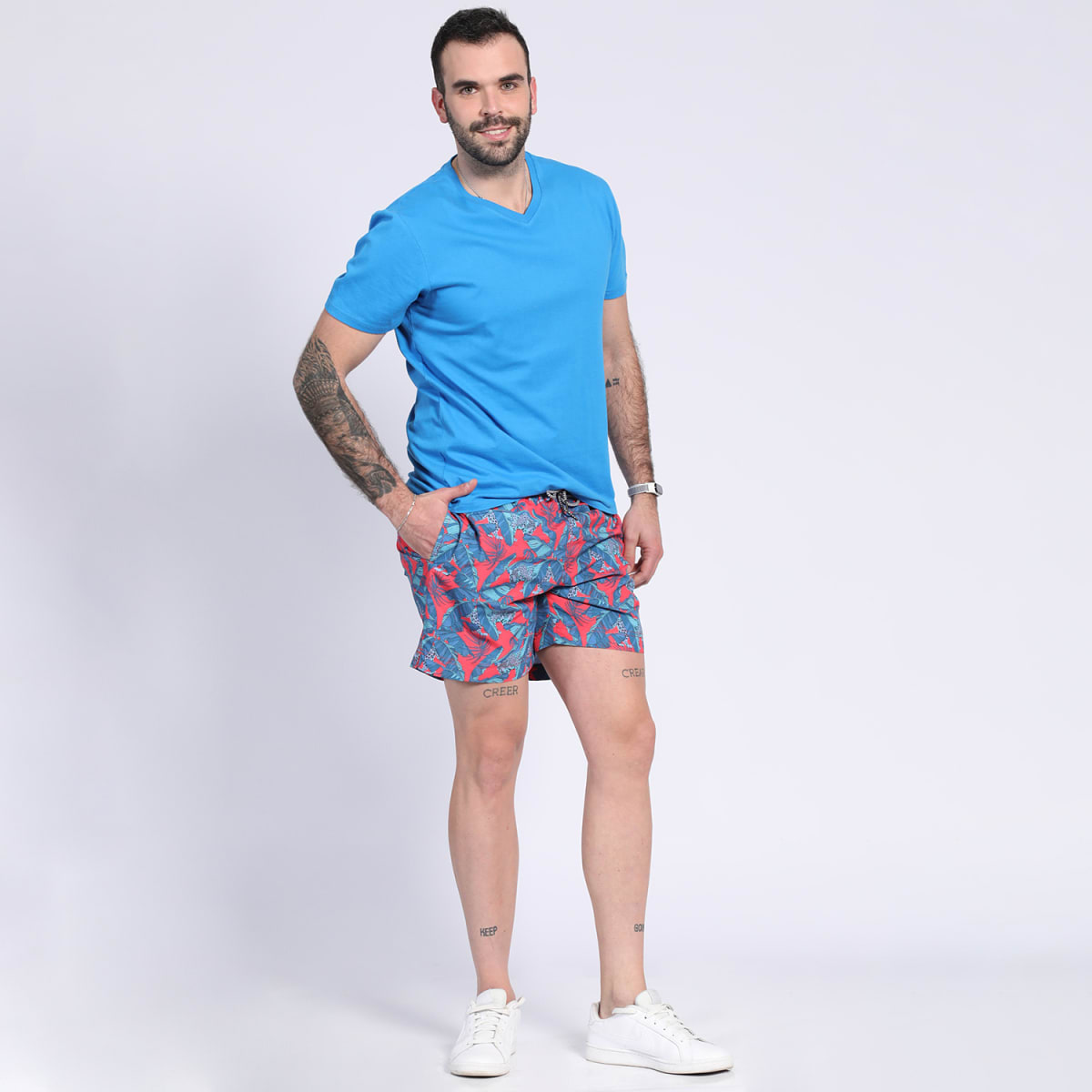 TRAJE DE BAÑO ESTAMPADO V3011N0033