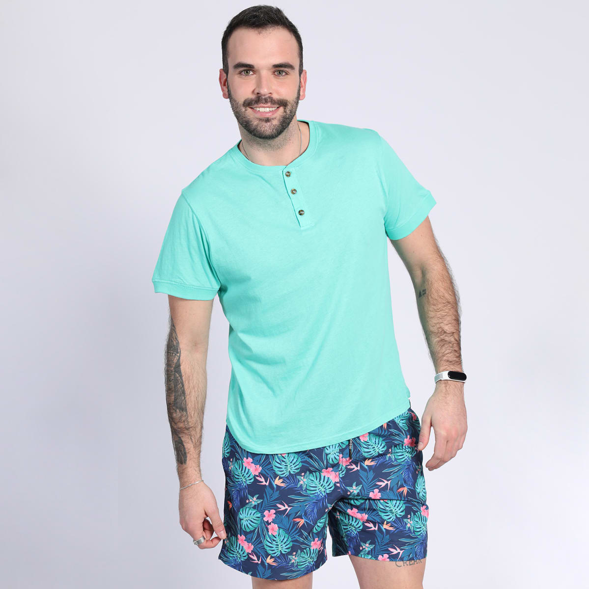 TRAJE DE BAÑO ESTAMPADO V3011N0022