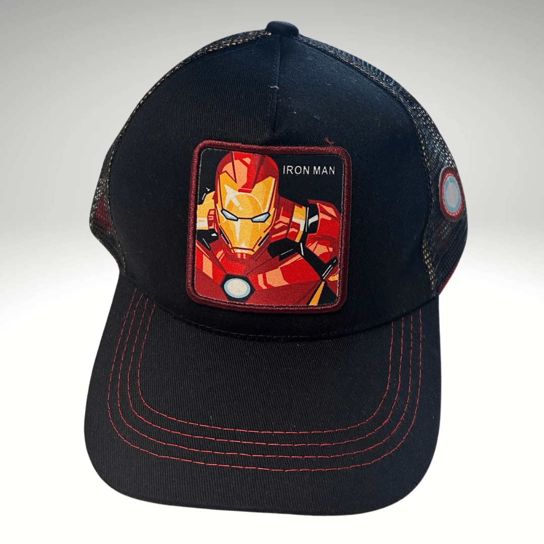 JOCKEY DE MALLA UNISEX AJUSTABLE IRONMAN NEGRO – ESTILO URBANO Y VENTILACIÓN PERFECTA LI28003N0042