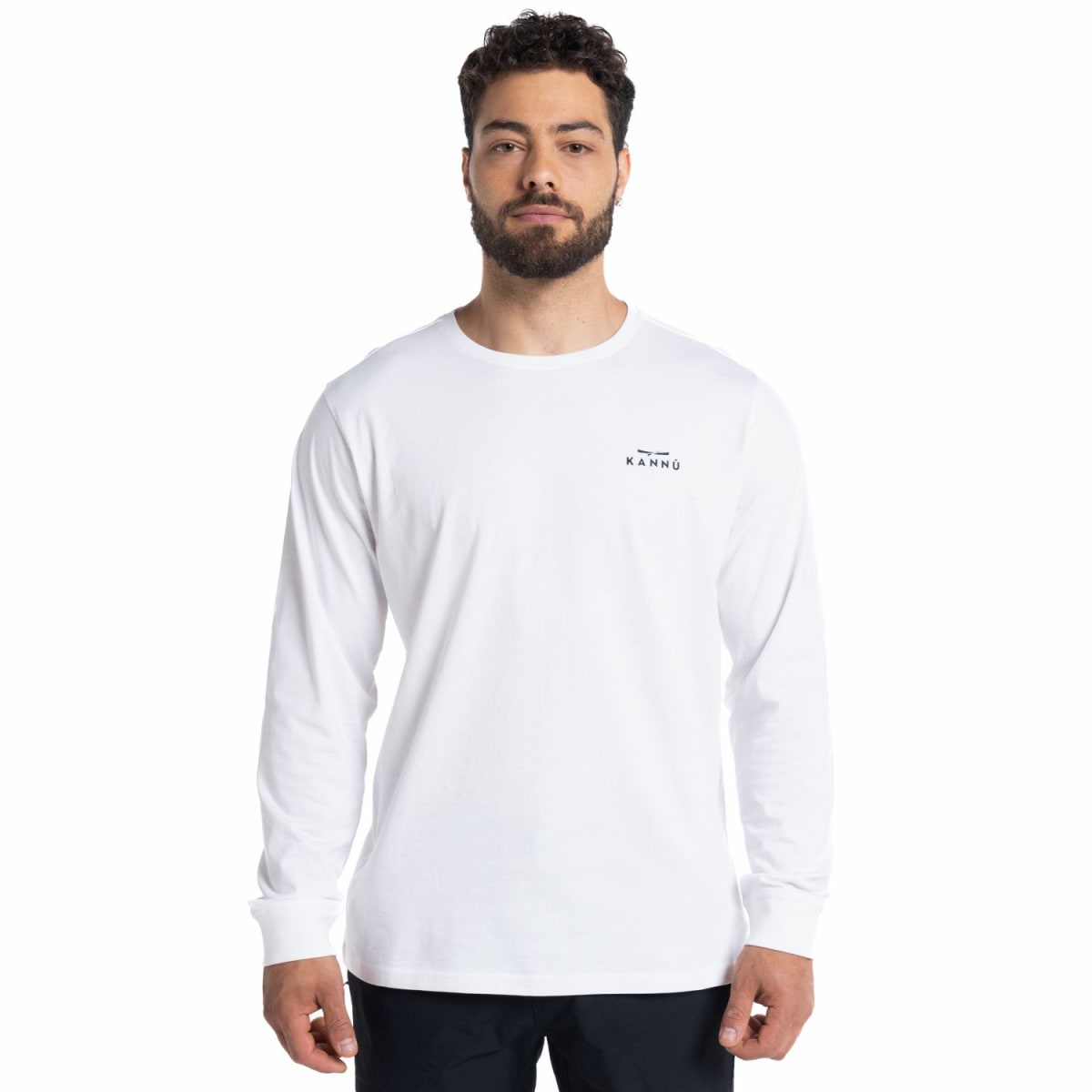 POLERA MANGA LARGA LIFESTYLE HOMBRE BLANCO I5163N0011