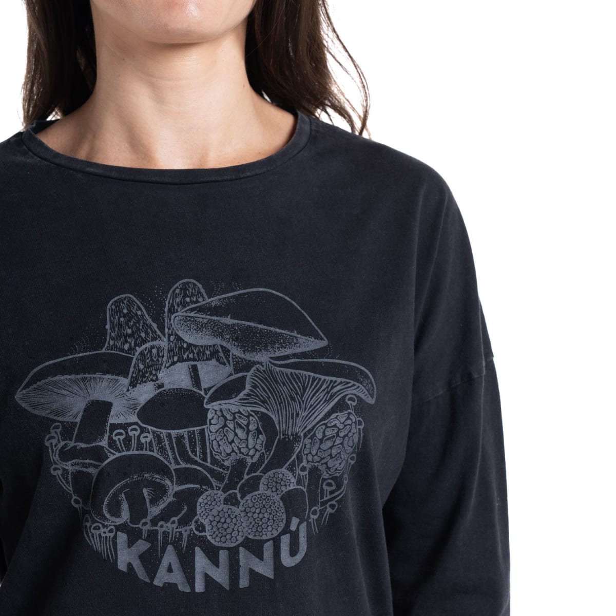 POLERA ESTAMPADA LIFESTYLE PARA MUJER NEGRO I5563N0093