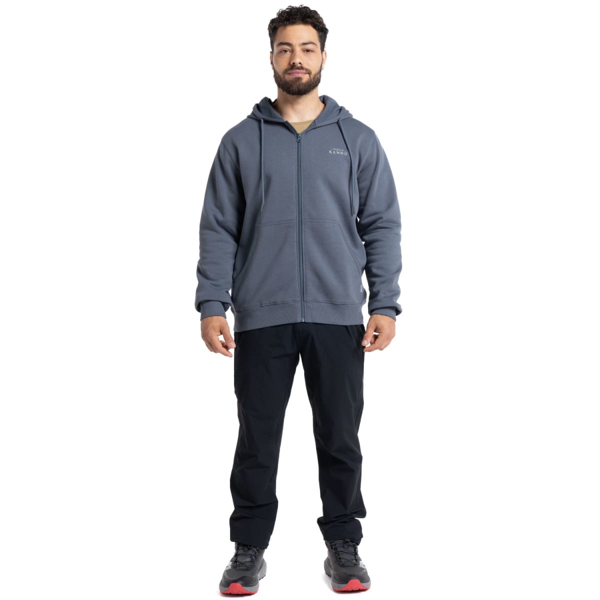 POLERON COIGÜE CON CIERRE PARA HOMBRE AZUL KNI538102N0774