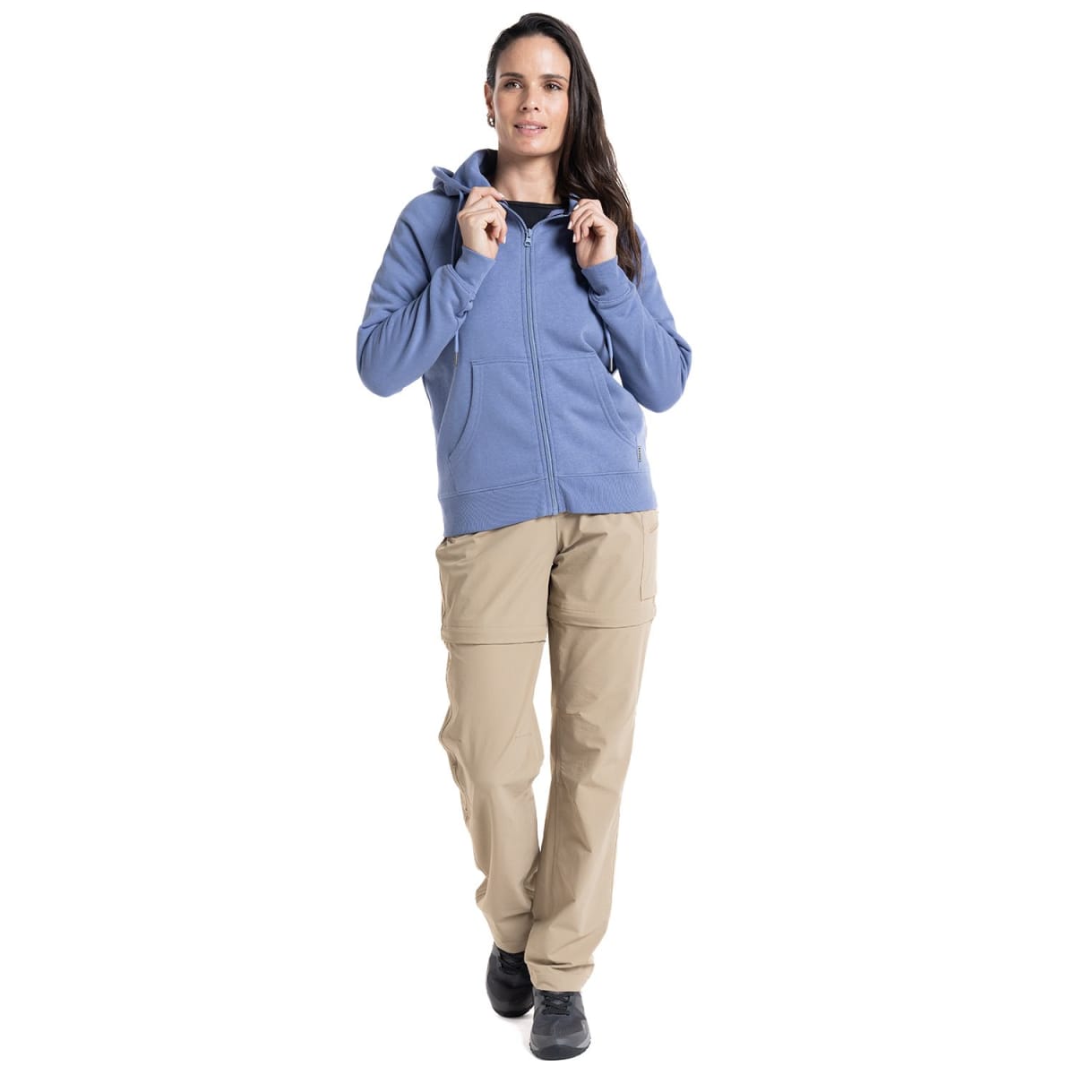 POLERON COIGÜE CON CIERRE MUJER VIOLETA I5502N0634