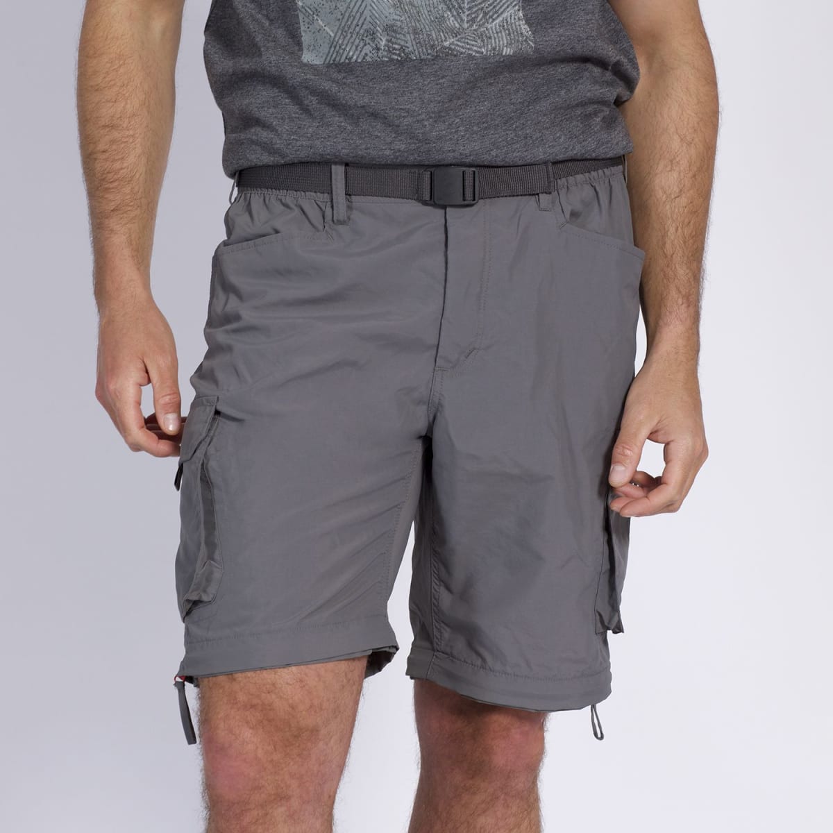 PANTALON OUTDOOR HOMBRE DESMONTABLE GRIS LI100N0044