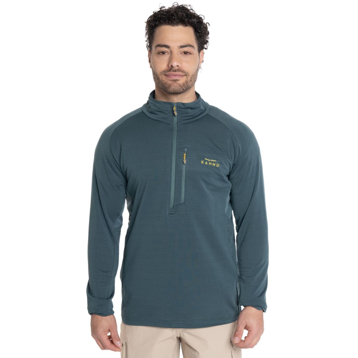 POLAR INNER FLEECE LA LEONERA PARA HOMBRE VERDE PETROLEO V6159N0161