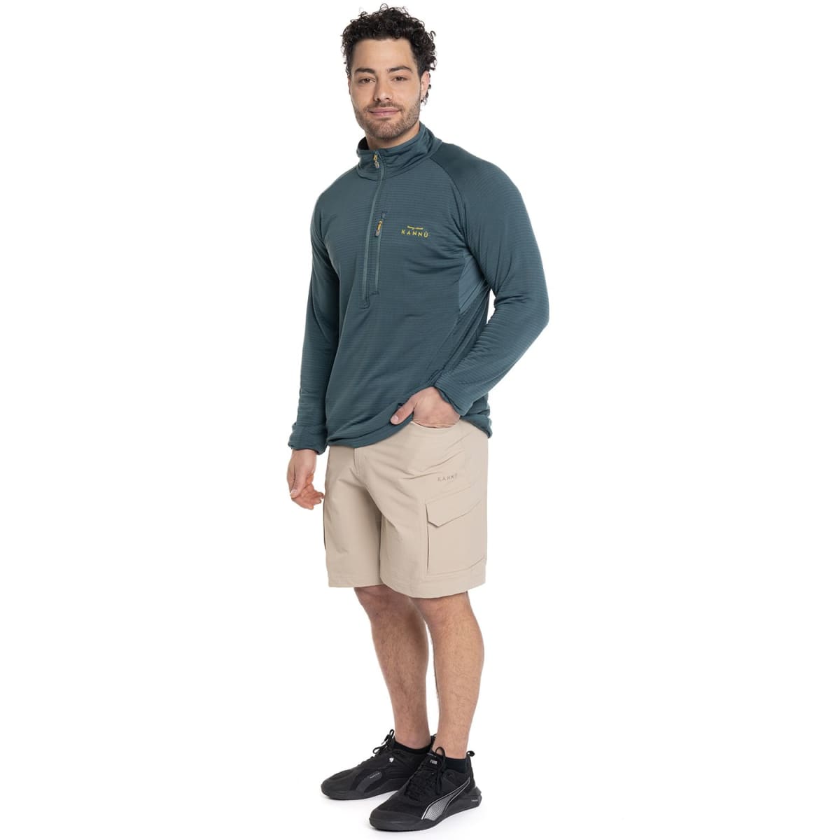POLAR INNER FLEECE LA LEONERA PARA HOMBRE VERDE PETROLEO V6159N0163