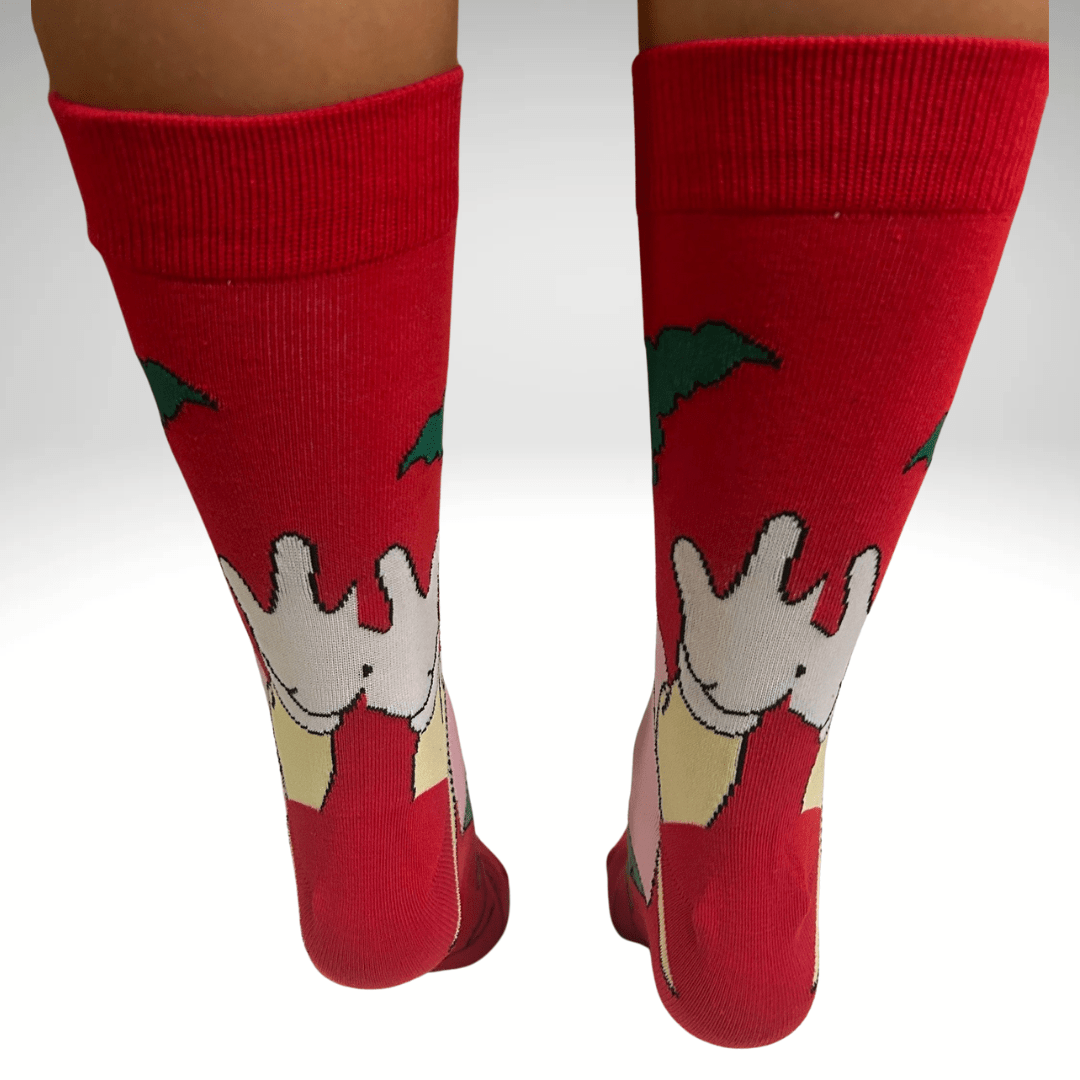 CALCETINES ANIMADOS PARA HOMBRE Y MUJER 