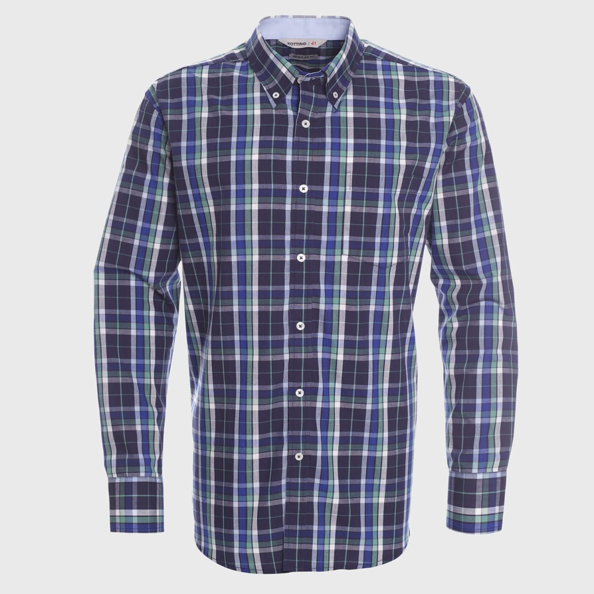 CAMISA A CUADROS TALLAS GRANDES I2010E0041