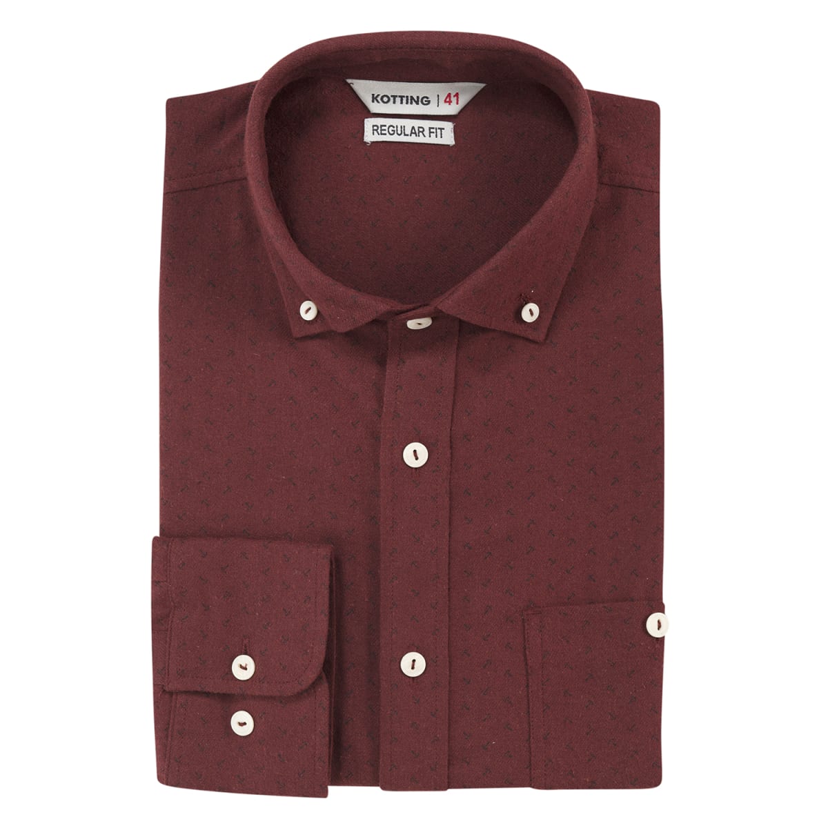 CAMISA FRANELA ESTAMPADA TALLAS GRANDES I2070E0025