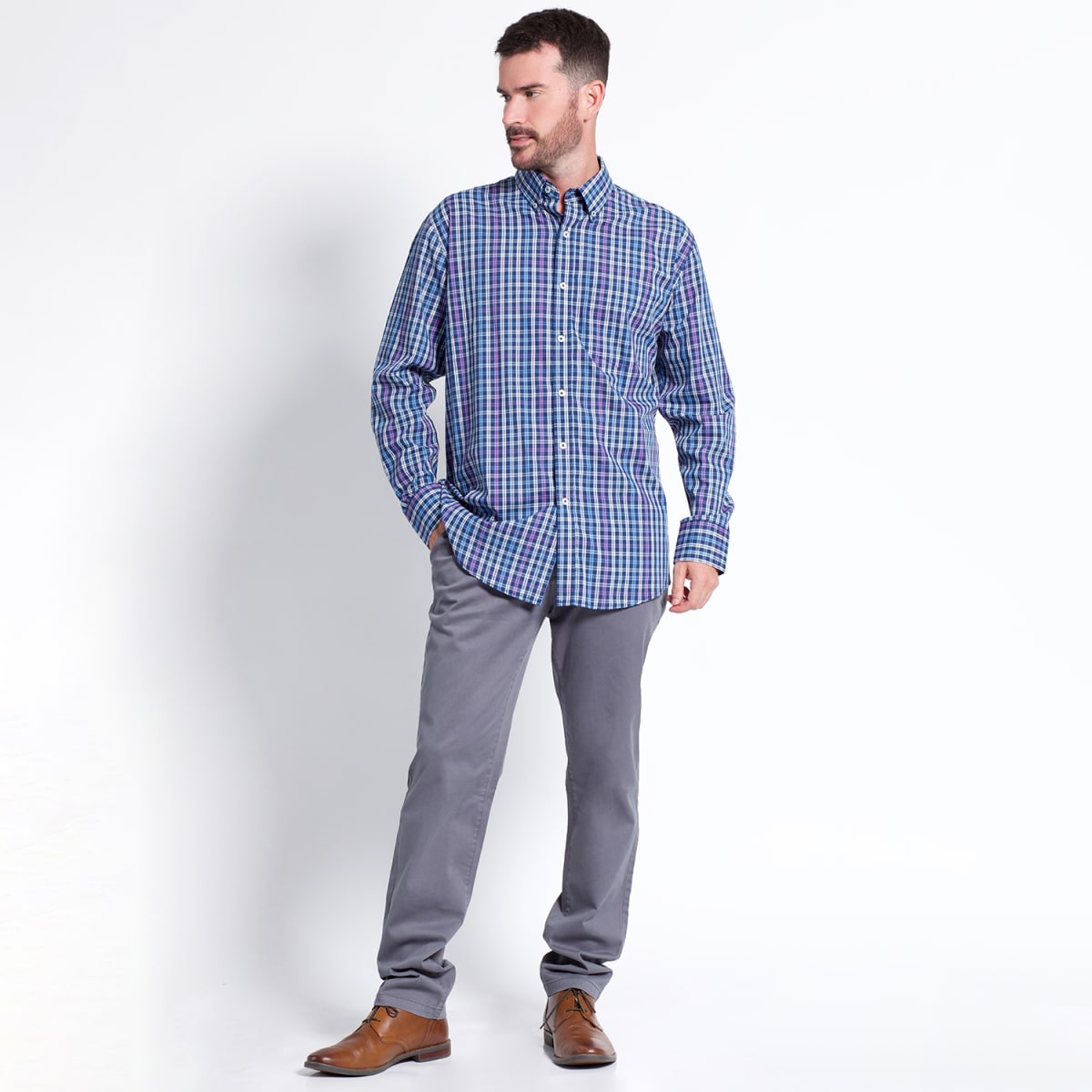 CAMISA FANTASIA TALLAS GRANDES I3010E0012