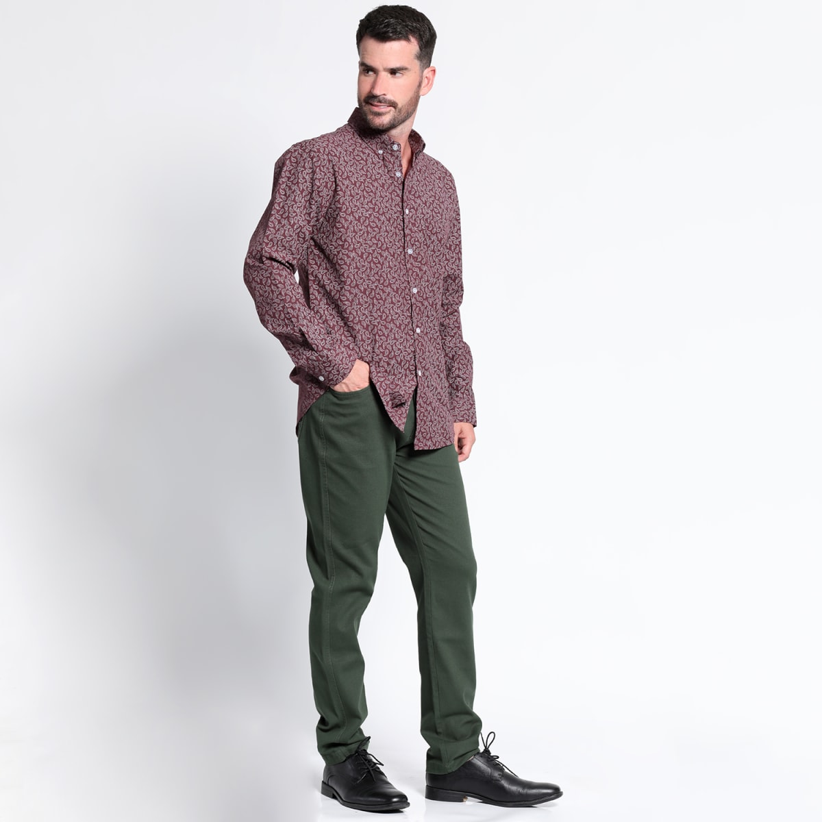CAMISA FANTASIA ESTAMPADA TALLAS EXTRA (5XL Y 6XL) I3600X0032