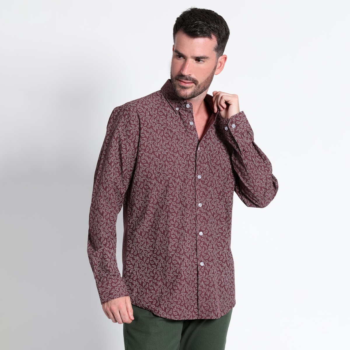 CAMISA FANTASIA ESTAMPADA TALLAS EXTRA (5XL Y 6XL) I3600X0033