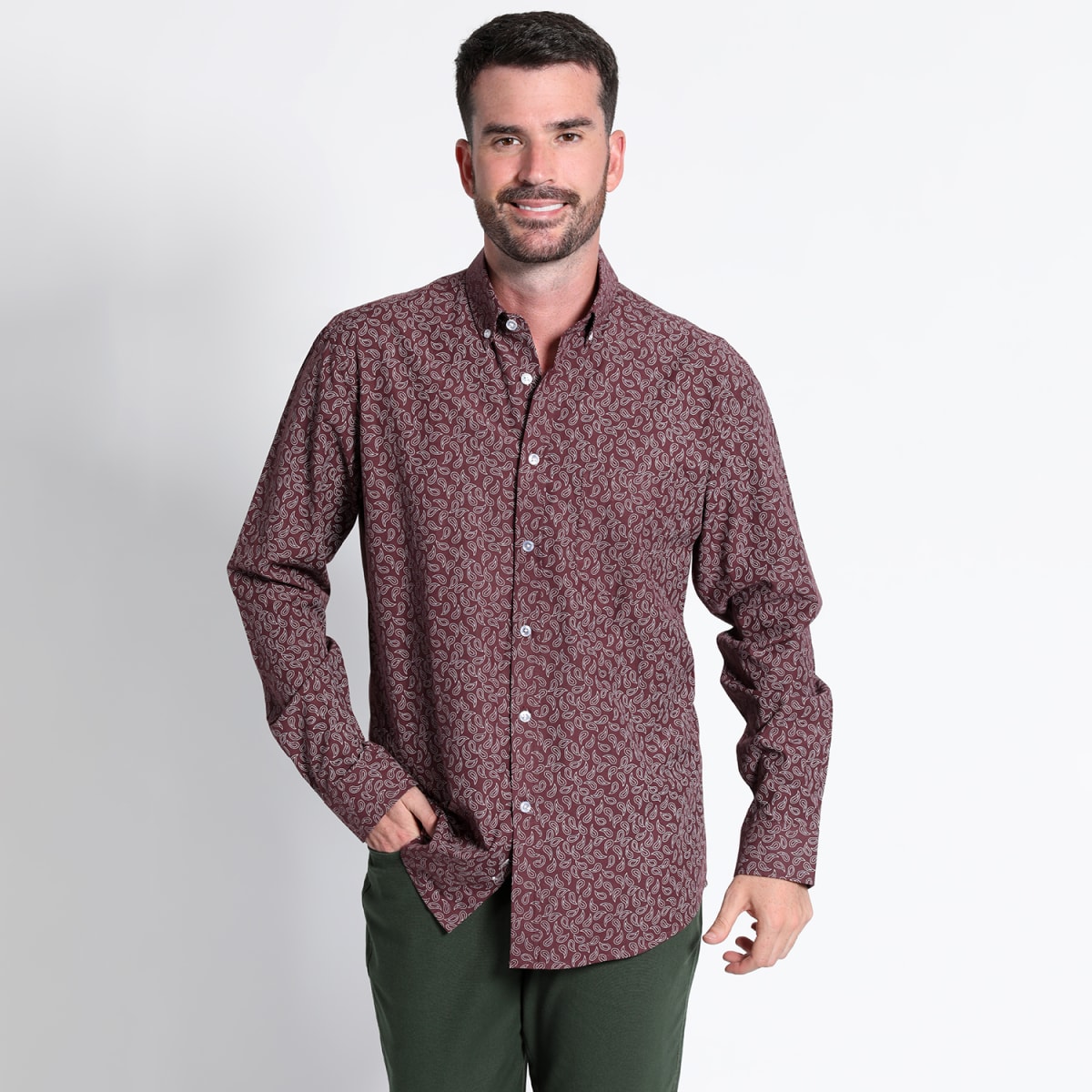 CAMISA FANTASIA ESTAMPADA TALLAS EXTRA (5XL Y 6XL) I3600X0031