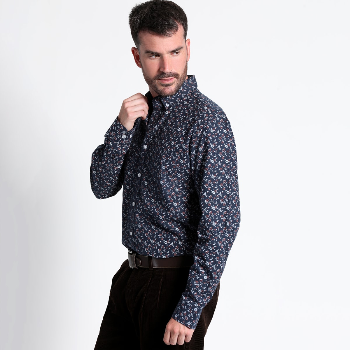CAMISA FANTASIA ESTAMPADA TALLAS EXTRA (5XL Y 6XL) I3600X0042