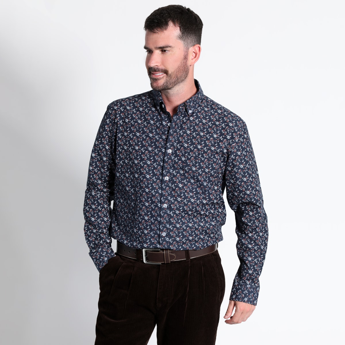 CAMISA FANTASIA ESTAMPADA TALLAS EXTRA (5XL Y 6XL) I3600X0041