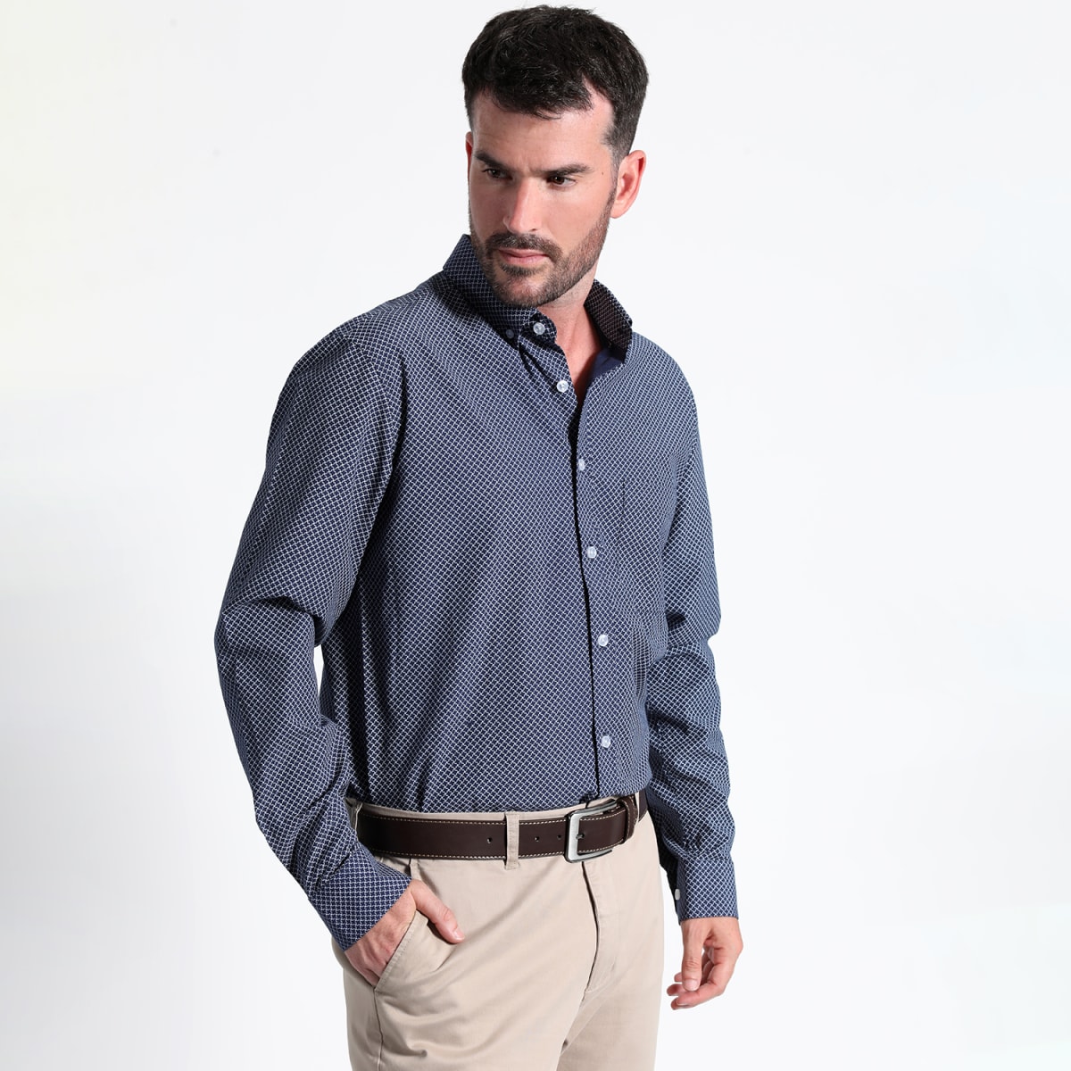 CAMISA FANTASIA ESTAMPADA TALLAS EXTRA (5XL Y 6XL) I3600X0052
