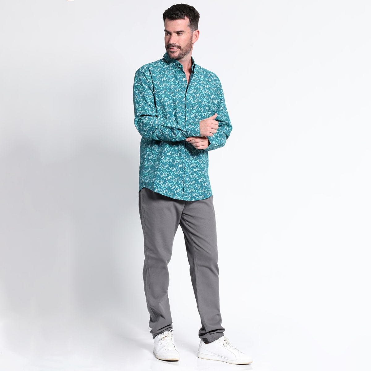 CAMISA FANTASIA ESTAMPADA TALLAS EXTRA (5XL Y 6XL) I3600X0062