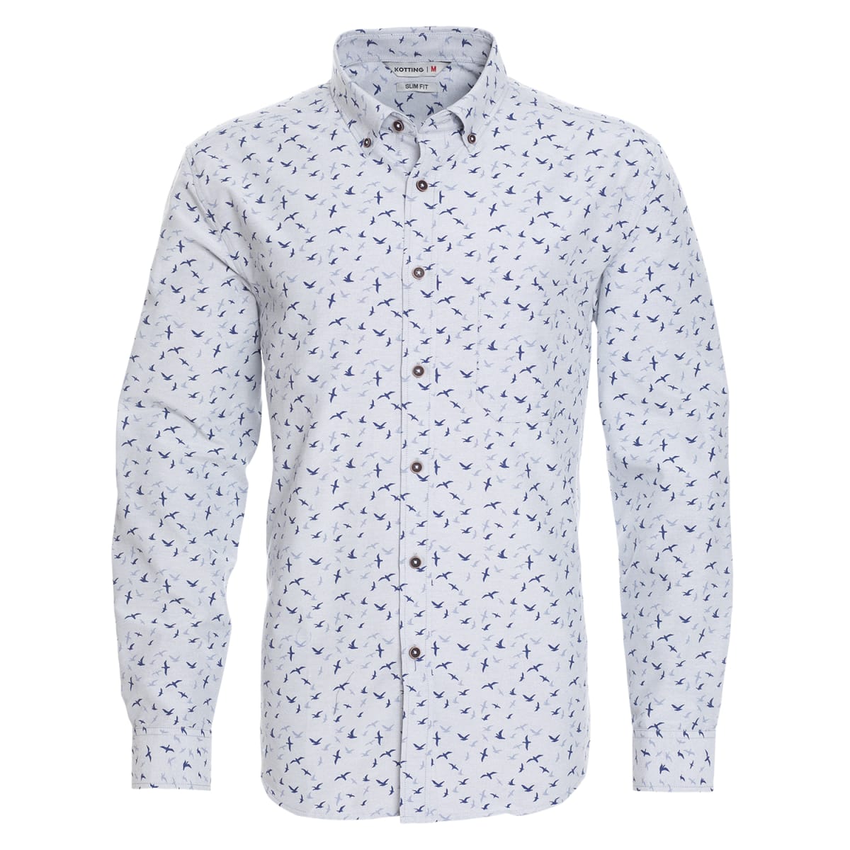 CAMISA OXFORD ESTAMPADA TALLAS EXTRA (5XL Y 6XL) I3800X0034