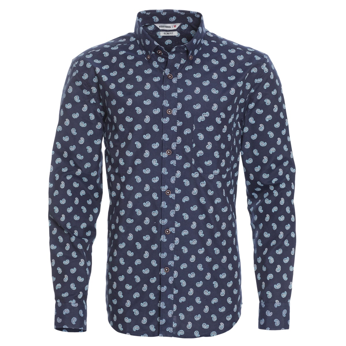 CAMISA OXFORD ESTAMPADA TALLAS EXTRA (5XL Y 6XL) I3800X0044