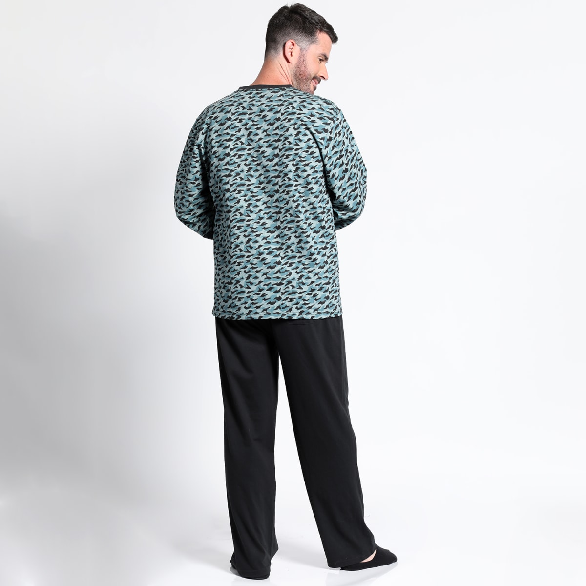 PIJAMA JERSEY ESTAMPADO I3102N0013