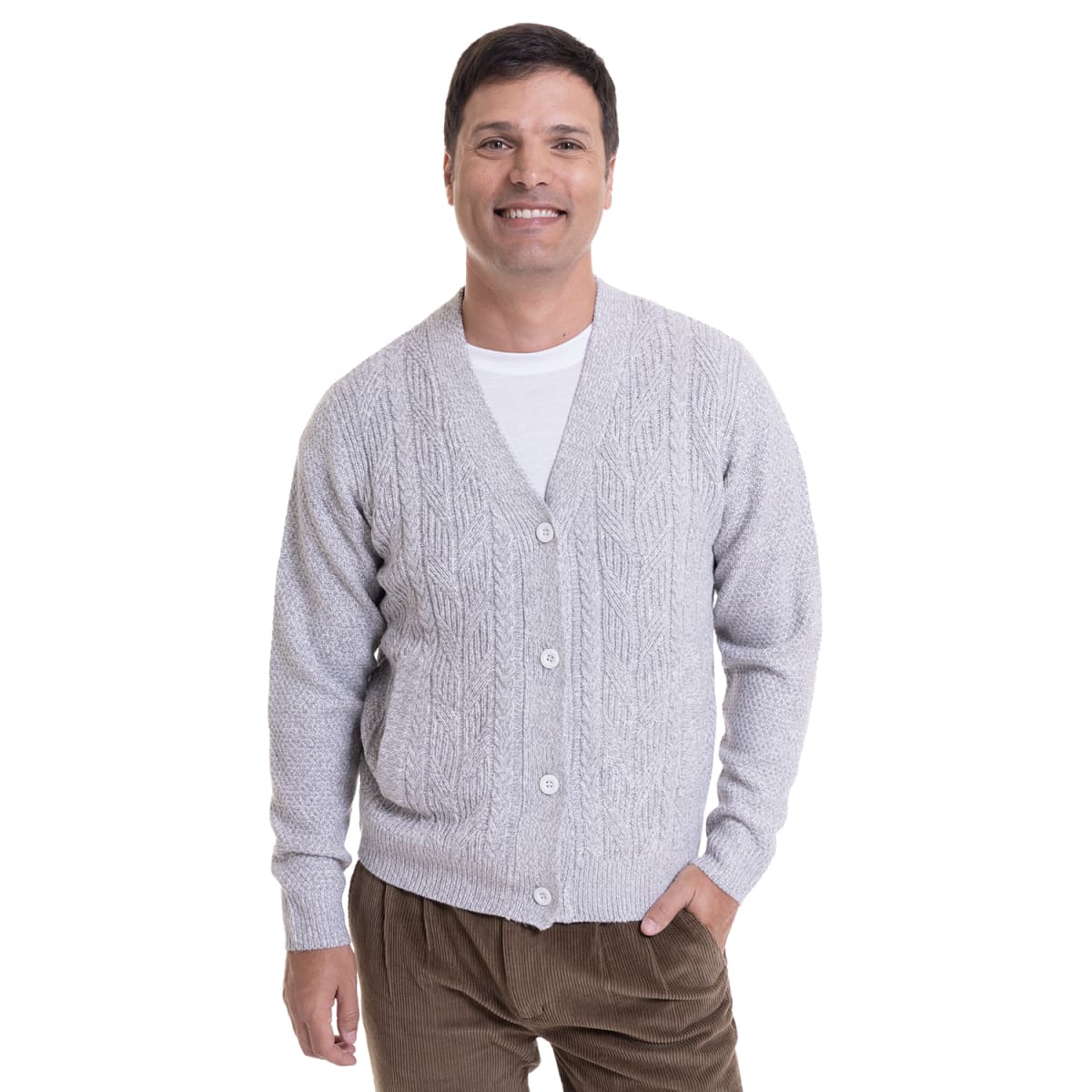 SWEATER CARDIGAN TALLAS GRANDES (3XL Y 4XL) I4123N0061