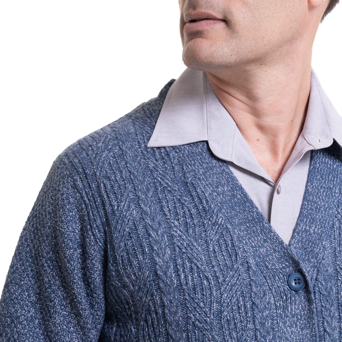 SWEATER CARDIGAN TALLAS GRANDES (3XL Y 4XL) I4123N0794