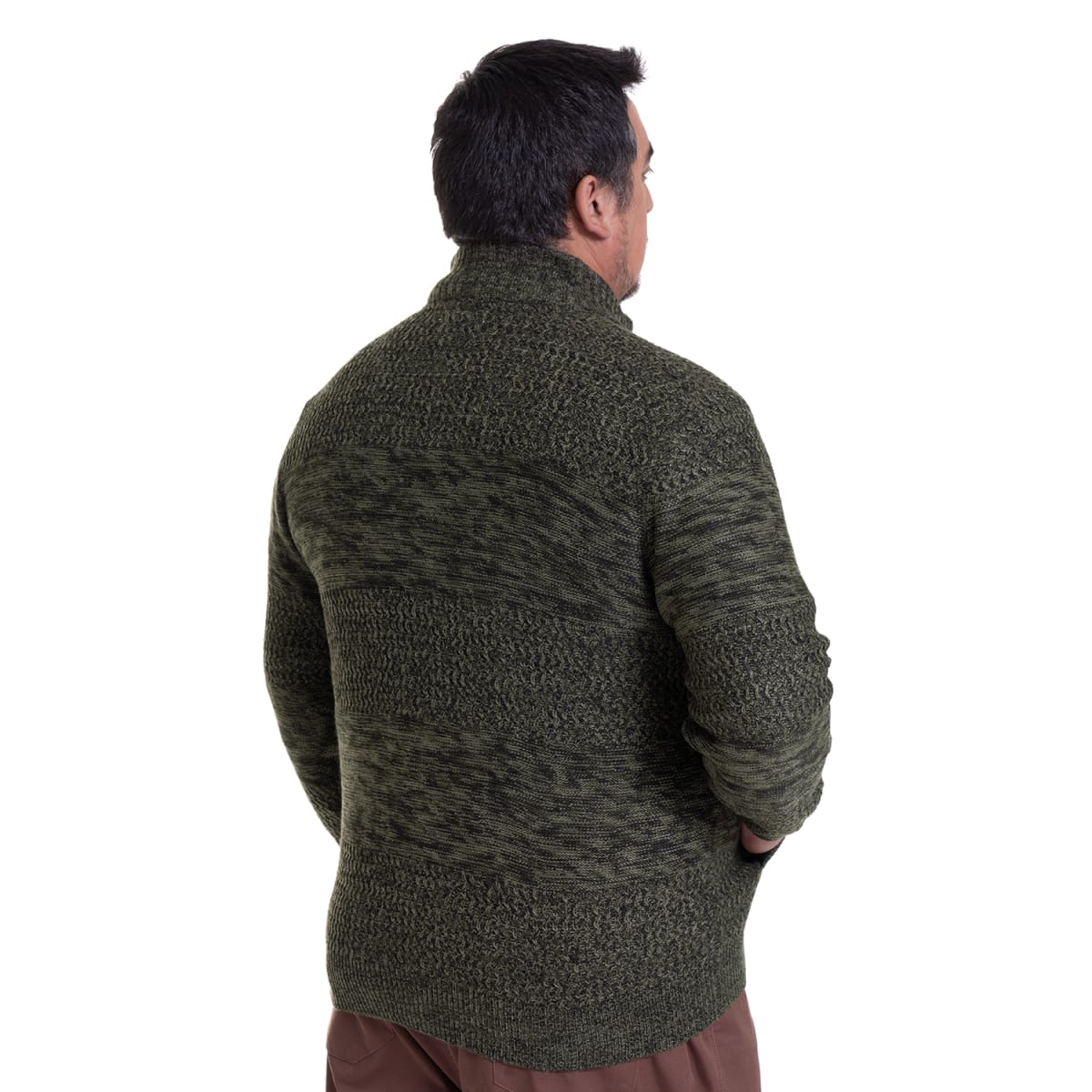 SWEATER FULL CIERRE TALLAS GRANDES (3XL Y 4XL) I4127E0172