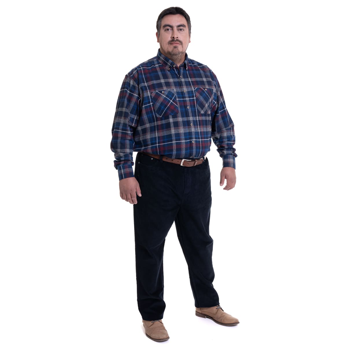 PANTALON COTELE 5 BOLSILLOS TALLAS GRANDES I4538E0793