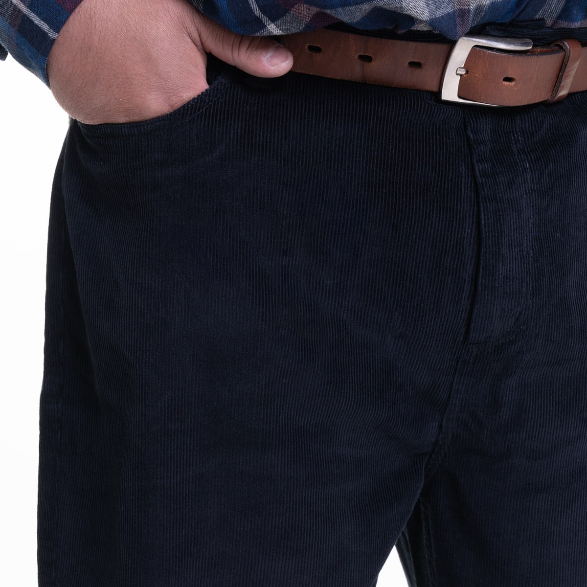 PANTALON COTELE 5 BOLSILLOS TALLAS GRANDES I4538E0794