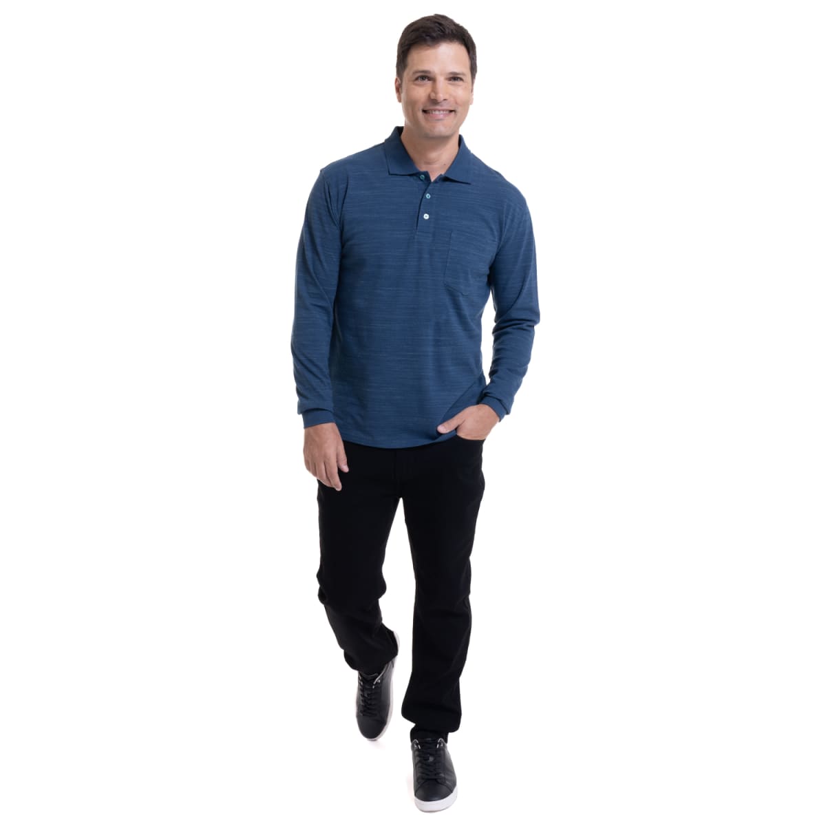 POLERA PIQUE SLUB TALLAS EXTRA (5XL Y 6XL) I4400X0793