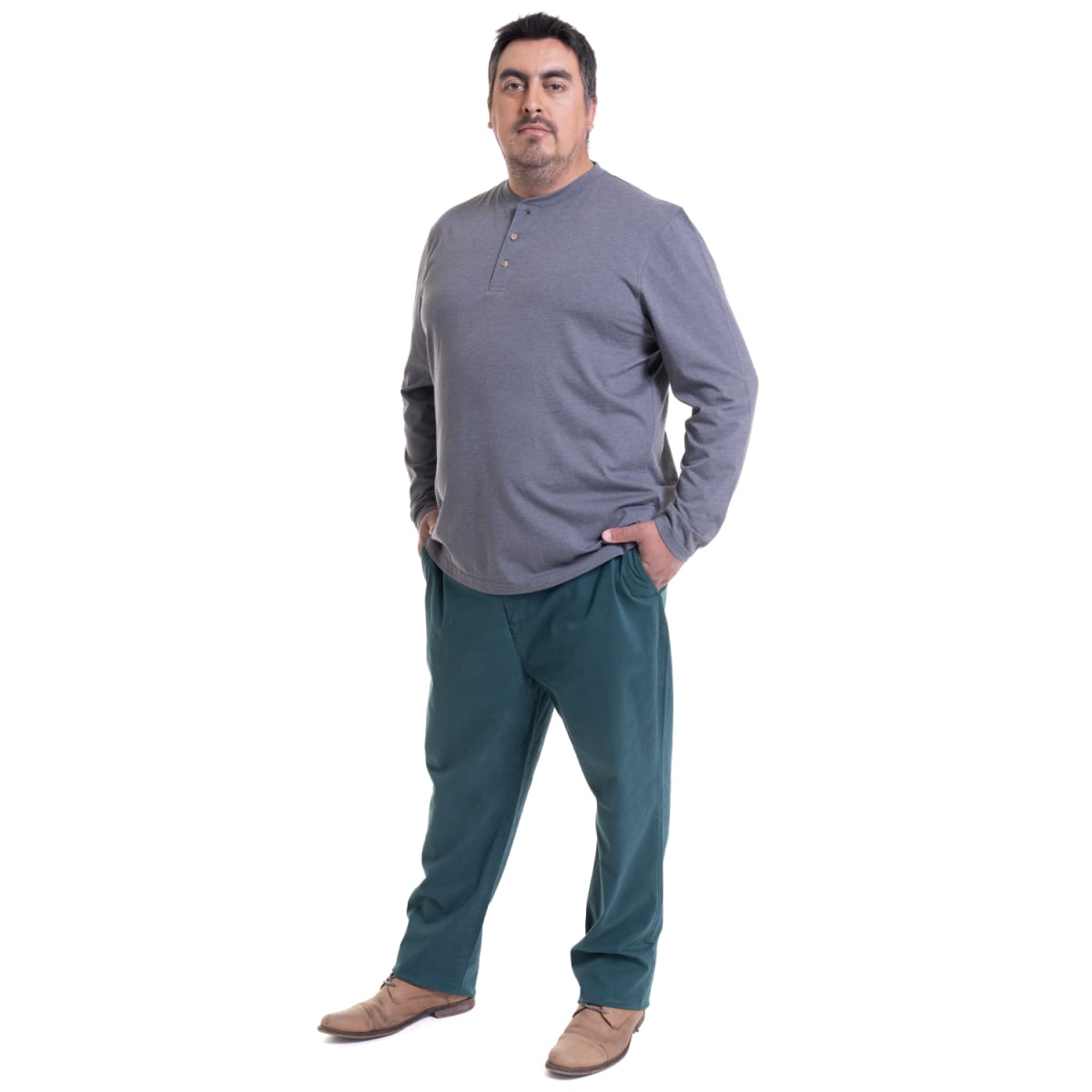 POLERA CON BOTONES TALLAS EXTRA (5XL Y 6XL) I4701X0033