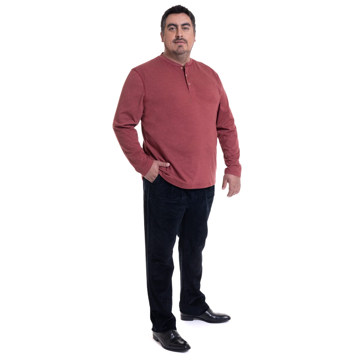 POLERA CON BOTONES TALLAS EXTRA (5XL Y 6XL) I4701X0553