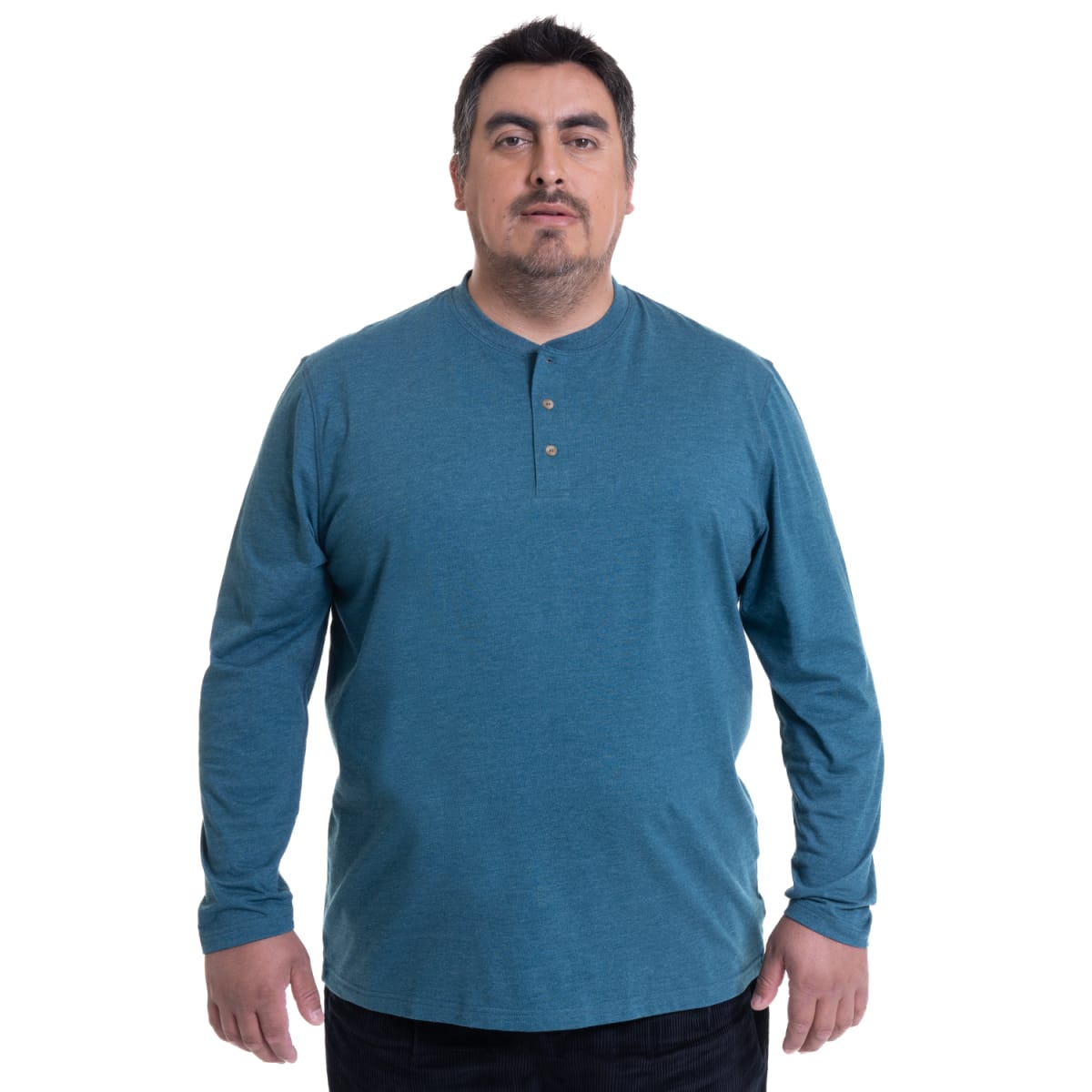 POLERA CON BOTONES TALLAS EXTRA (5XL Y 6XL) I4701X0161