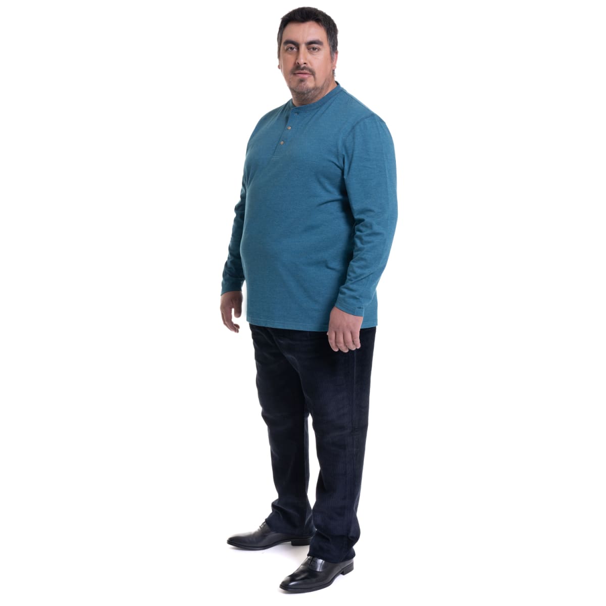 POLERA CON BOTONES TALLAS EXTRA (5XL Y 6XL) I4701X0163