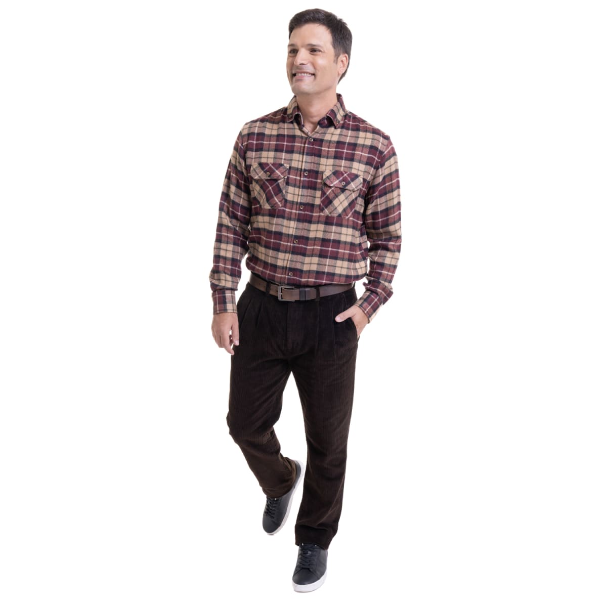 PANTALÓN COTELÉ PINZADO IV534N0393