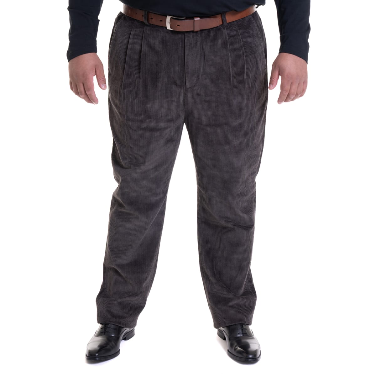 PANTALÓN COTELÉ PINZADO TALLAS GRANDES IV534E0051