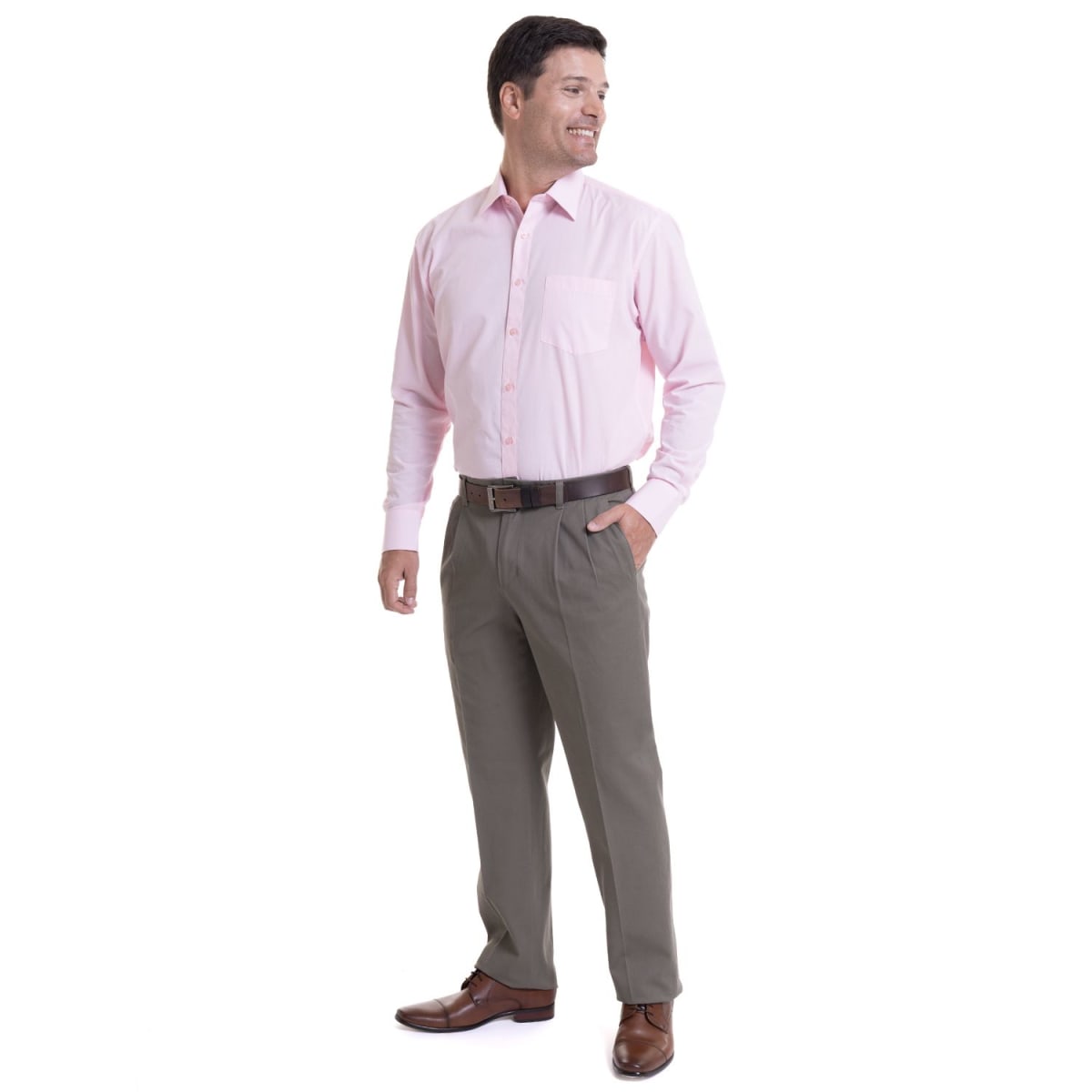 CAMISA LISA CON BOLSILLO LI31000503